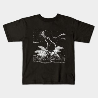 Kiwi Black and White Kids T-Shirt